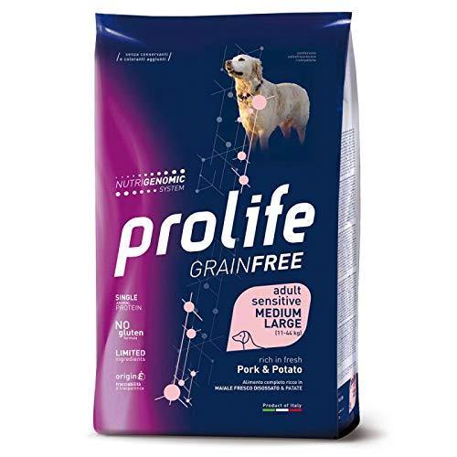 Prolife Adult Grain Free Medium Large Maiale e Patate 2,5kg Prolife Adult Grain Free Medium Large Maiale e Patate 2,5kg